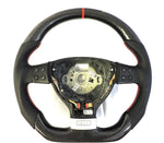 Load image into Gallery viewer, EZT Carbon Fiber-Perforated Steering Wheel (VW MK5)
