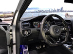 Load image into Gallery viewer, EZT Carbon Fiber-Perforated Steering Wheel (VW MK7/MK7.5)
