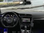 Load image into Gallery viewer, EZT Carbon Fiber-Perforated Steering Wheel (VW MK7/MK7.5)
