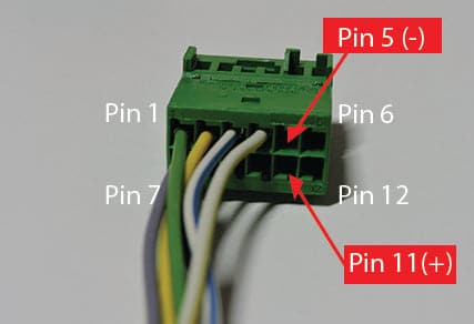 9W7 Stereo Wiring Kit (Mono 9W2 to Stereo 9W7)