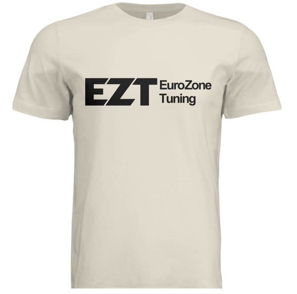 EZT Fitted T-Shirt in Cream/Off White
