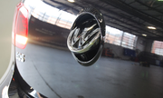 Load image into Gallery viewer, Volkswagen EOS Emblem Rear View Camera Kit