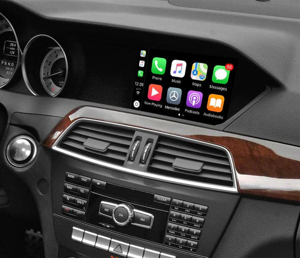 Mercedes W204 NTG4.5/4.7 Apple Carplay/Android Auto Retrofit Kit