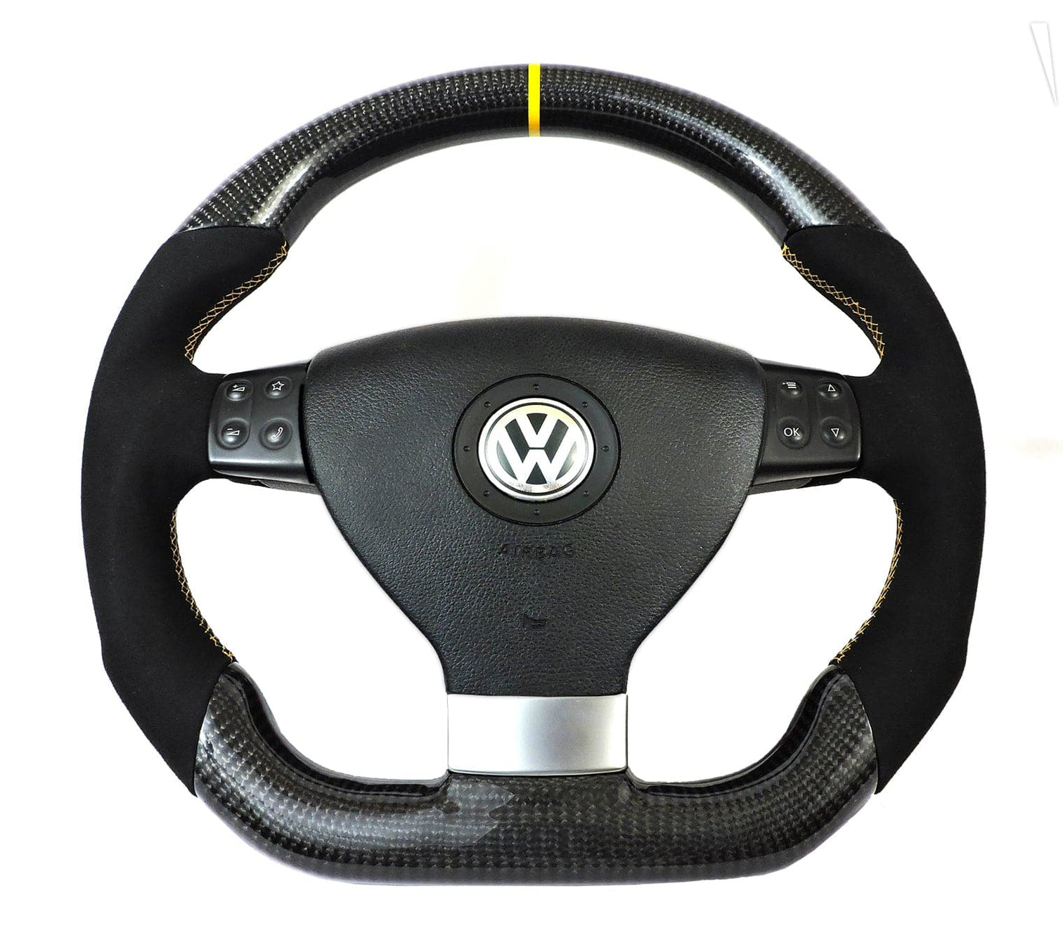 EZT Carbon Fiber-Alcantara Steering Wheel (VW MK5) – Eurozone Tuning