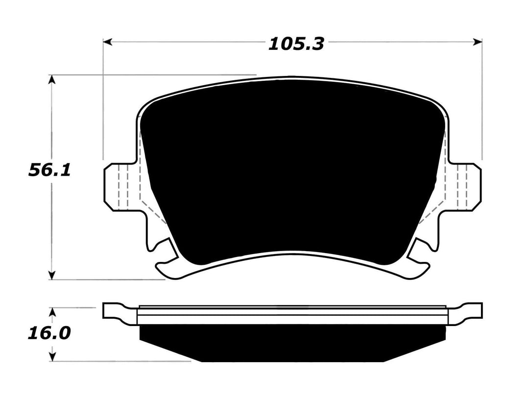 Porterfield R4-S Pads AP1108 (Rear)