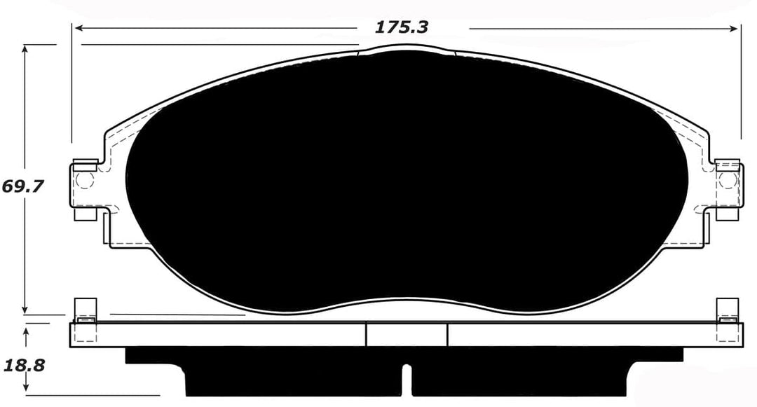 Porterfield R4-S Pads AP1633 (Front)