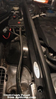 Load image into Gallery viewer, EZT Canyon Run CR15 Front Strut Tower Brace – Audi B8/B8.5 (2008–2016)