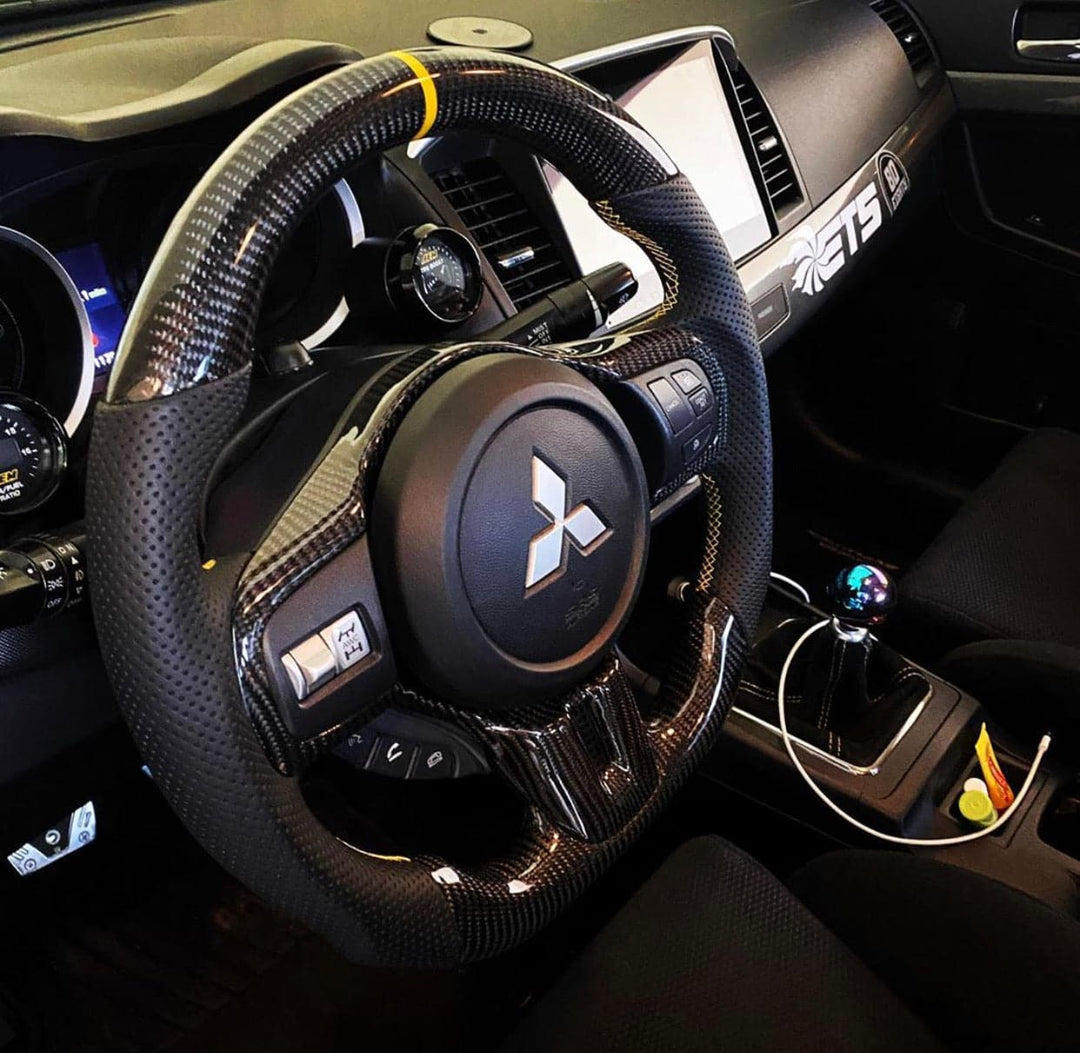 Mitsubishi Lancer Evo Evolution X Carbon Edition Steering Wheel