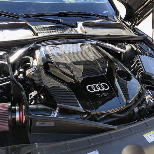 EZT Audi B9 2.9T S4/S5/RS5 TFSI Carbon Fiber Engine Covers