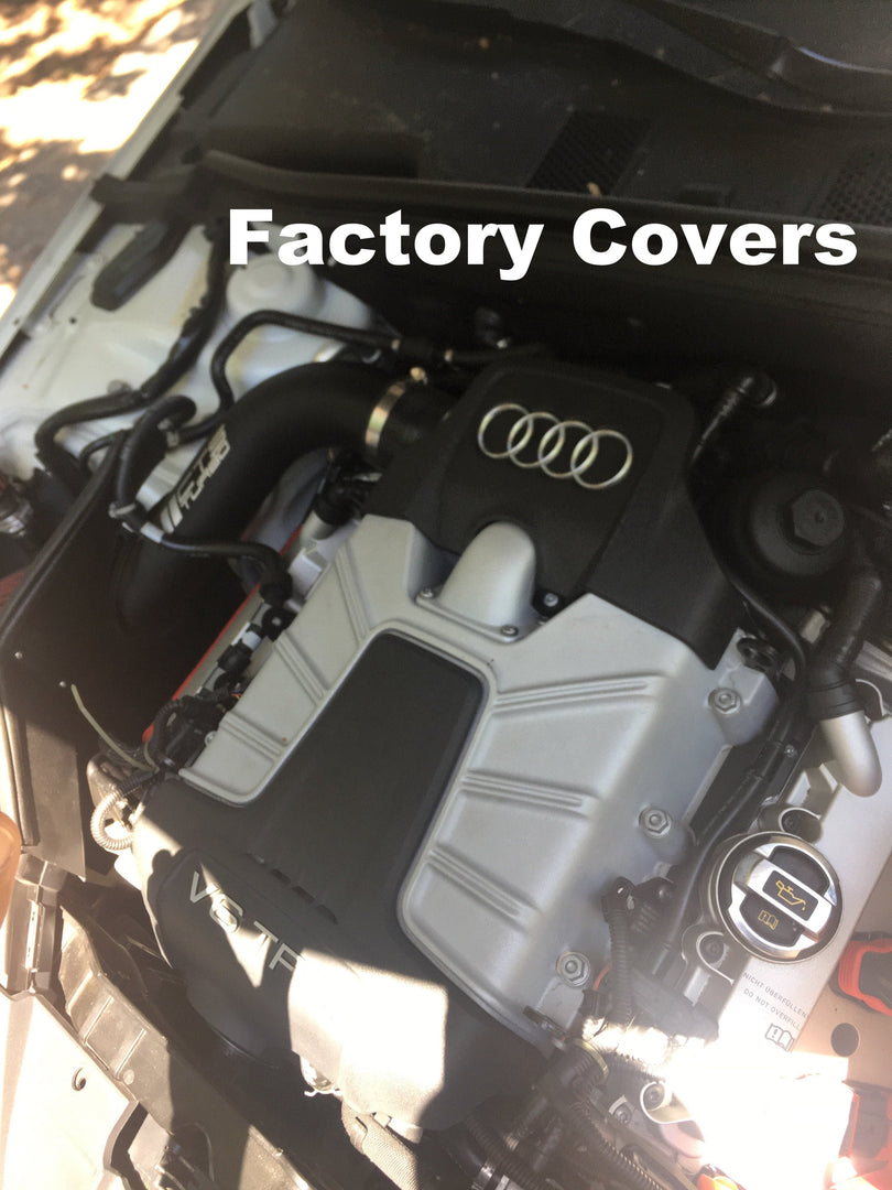 EZT Audi 3.0T S4/S5/A6/A7/Q5/SQ5 Supercharged Carbon Fiber Engine Covers