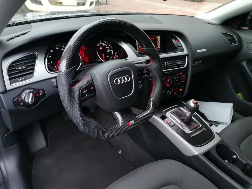 Audi B8 Pre-Facelift S4 S5 A4 A5 Carbon Edition Steering Wheel