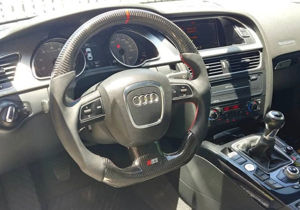Audi B8 Pre-Facelift S4 S5 A4 A5 Carbon Edition Steering Wheel