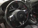 Load image into Gallery viewer, VW MK6 Carbon Edition Steering Wheel (Golf/GLI/GTI/GolfR/ CC/Passat/Tiguan/EOS)
