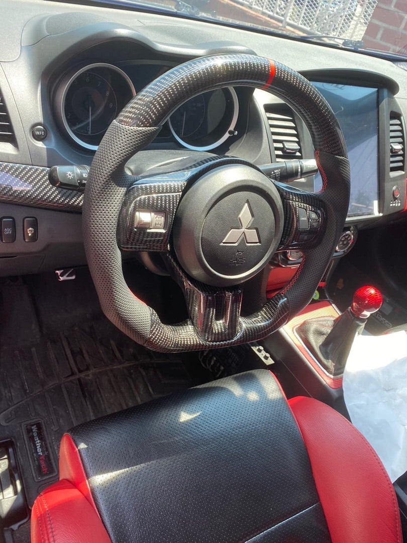 Mitsubishi Lancer Evo Evolution X Carbon Edition Steering Wheel