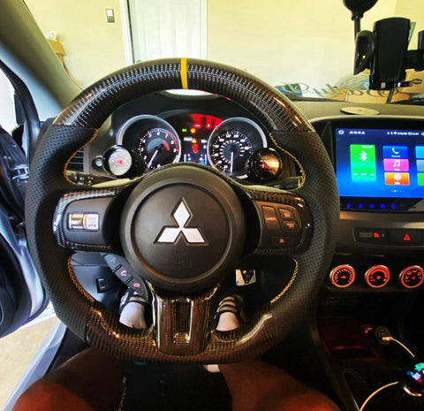 Mitsubishi Lancer Evo Evolution X Carbon Edition Steering Wheel