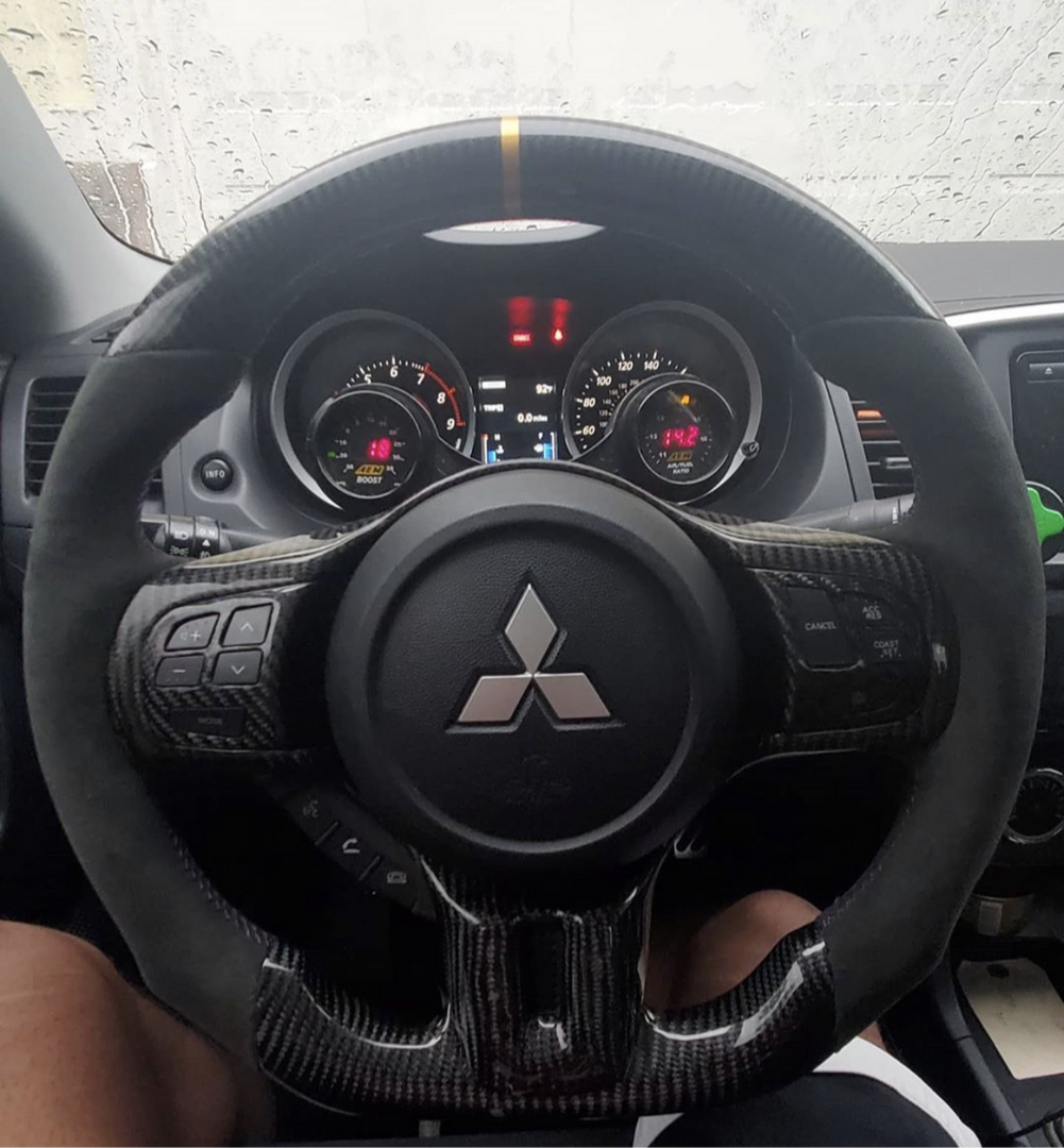 Mitsubishi Lancer Evo Evolution X Carbon Edition Steering Wheel