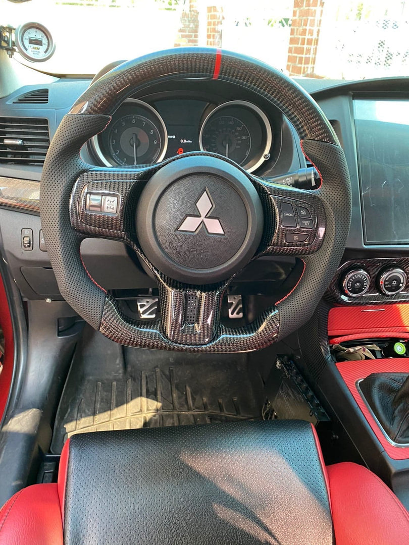 Mitsubishi Lancer Evo Evolution X Carbon Edition Steering Wheel