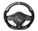 Load image into Gallery viewer, VW MK6 Carbon Edition Steering Wheel (Golf/GLI/GTI/GolfR/ CC/Passat/Tiguan/EOS)
