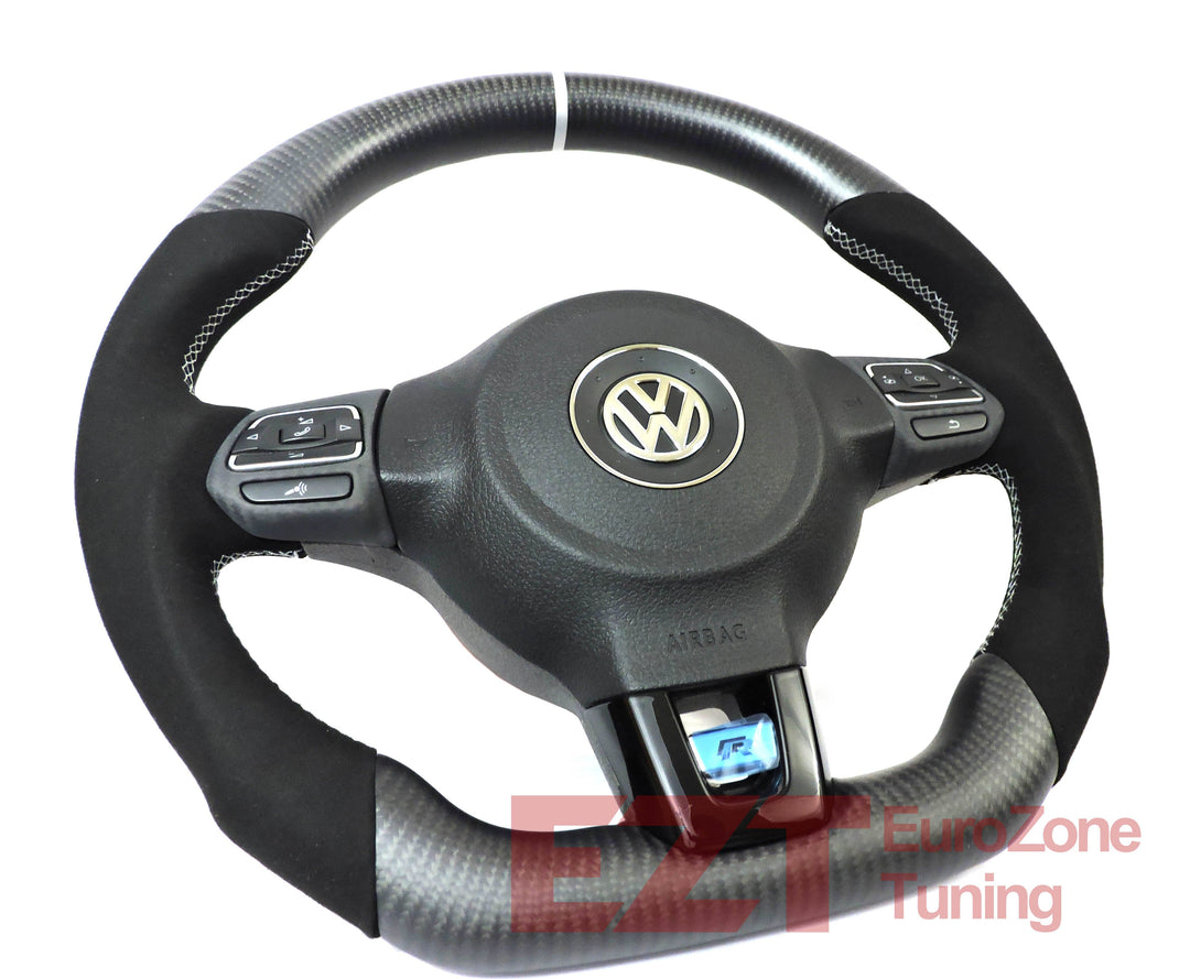 VW MK6 Carbon Edition Steering Wheel (Golf/GLI/GTI/GolfR/ CC/Passat/Tiguan/EOS)