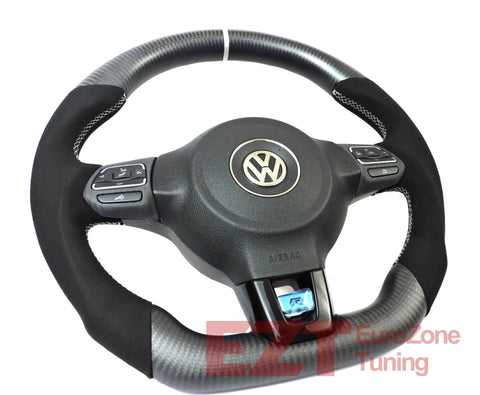 VW MK6 Carbon Edition Steering Wheel (Golf/GLI/GTI/GolfR/CC/Passat/Tiguan/EOS)
