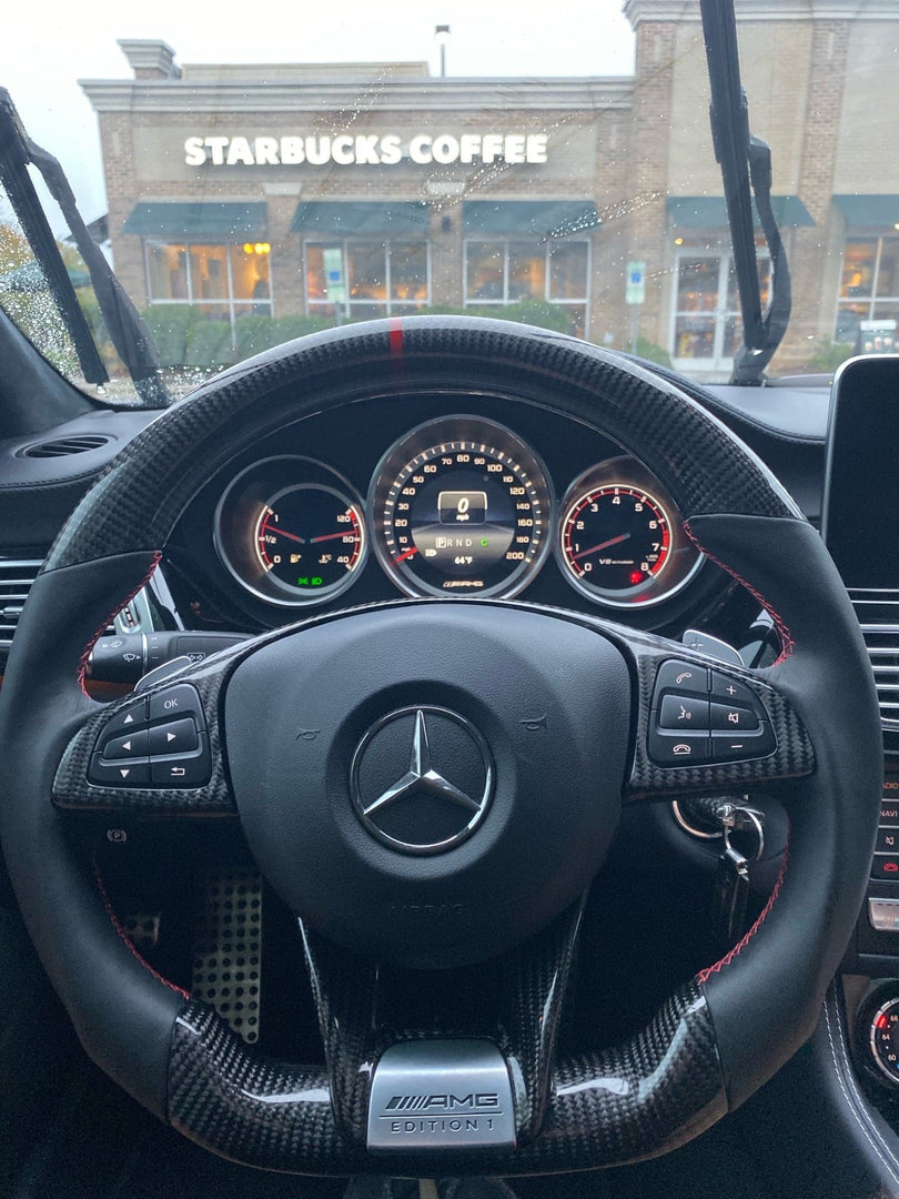 Mercedes Benz AMG W205 C43/C63 GT CLS Carbon Edition Steering Wheel